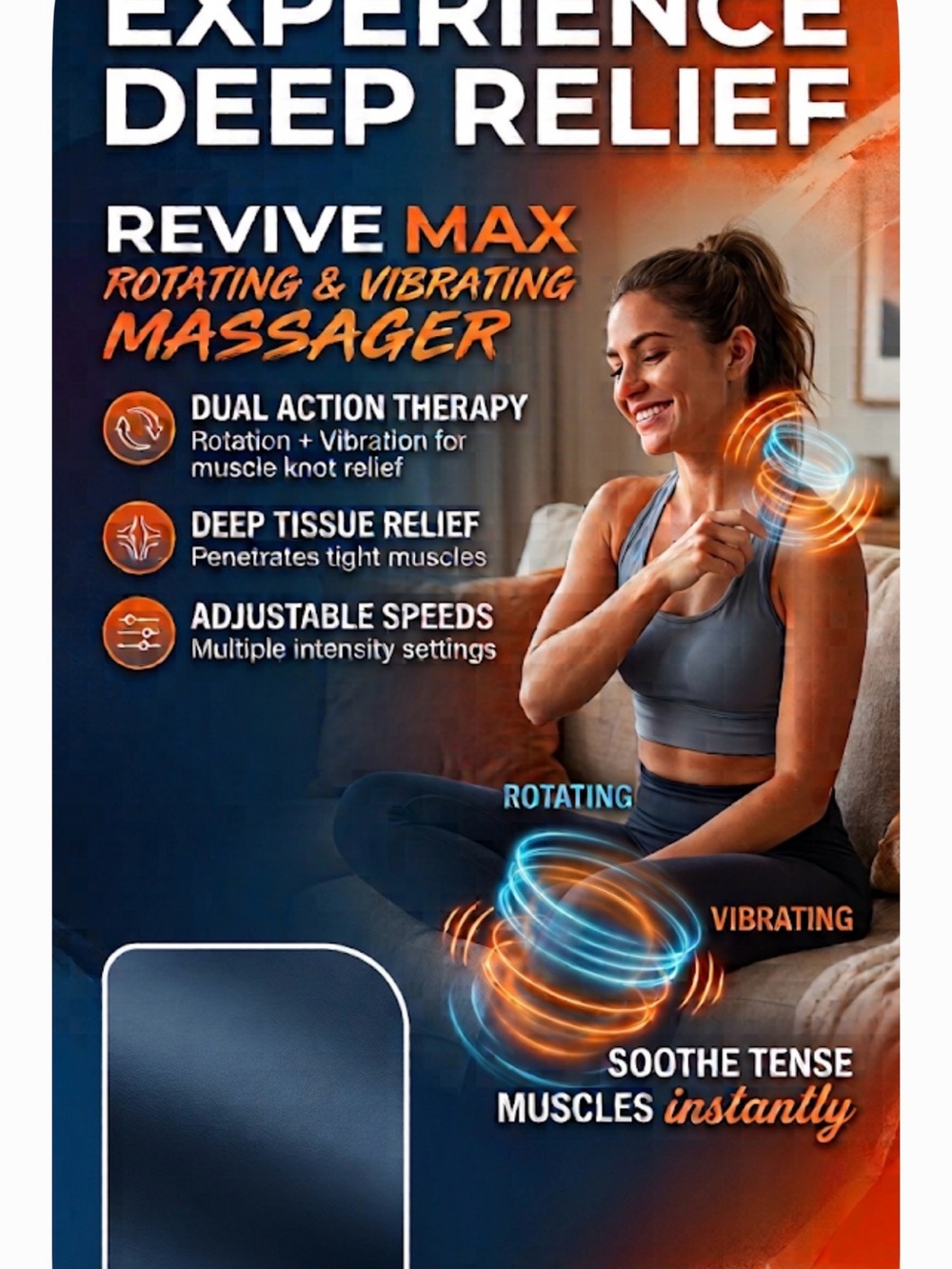 Rotating & Vibrating Massager
